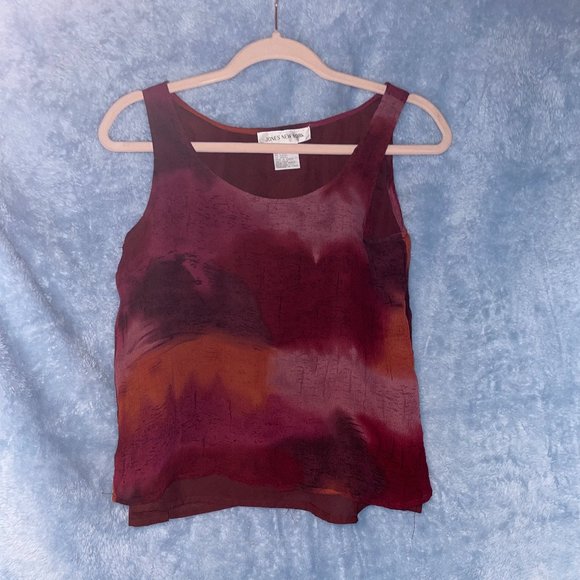 Jones New York Tops - **** SOLD **** ✨5/$20✨ Women's Silk Tank Top